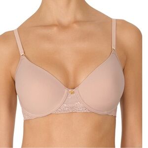 NEW NATORI Bliss perfection tshirt bra in  beige
